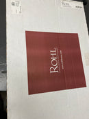 Rohl WSGRSS3018BKS Forze 29-1/8" L x 17-5/16" W Stainless Steel Basin Rack with Rubber Feet - Black Stainless Steel