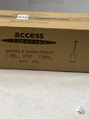 Access Lighting 29002LEDDLP-SAT-C Pilson 5" Wide LED Mini Pendant - Satin