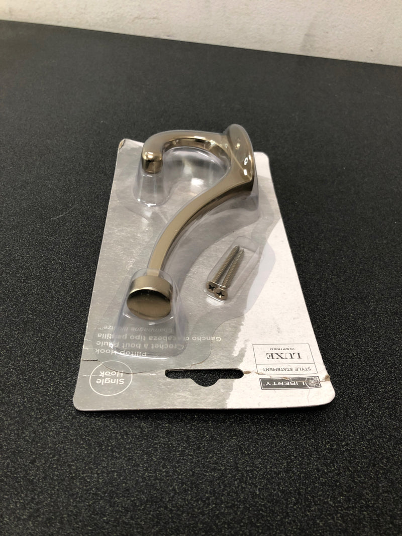 Liberty Hardware B34865C-CZ-U Pilltop 5-5/8" Long Double Pronged Utility Hook - Champagne Bronze