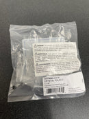 Hickory Hardware HH74689-CA14 Crystal Palace 1 1/4 Inch (1.25") Wide Geometric Gem Cut Acrylic Cabinet Knob / Drawer Knob - Bright Nickel