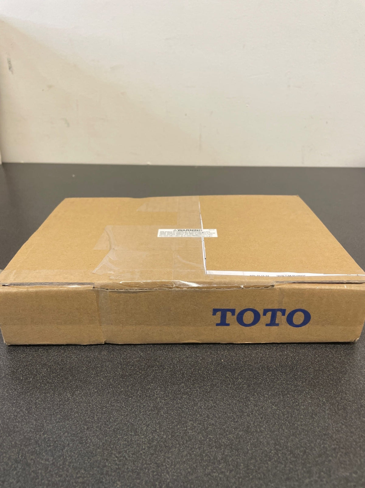 TOTO YT930#WH Dual Button Push Plate with Round Buttons for In Wall Tank Systems (DuoFit In-Wall Tanks) - White Matte