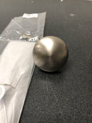 Nostalgic Warehouse 733153 New York Solid Brass Single Dummy Door Knob - Satin Nickel