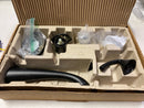 Glyde Matte Black Single Handle Wall Mount Tub Filler High Flow Tub Faucet with 10" Spout Reach, WT371BL