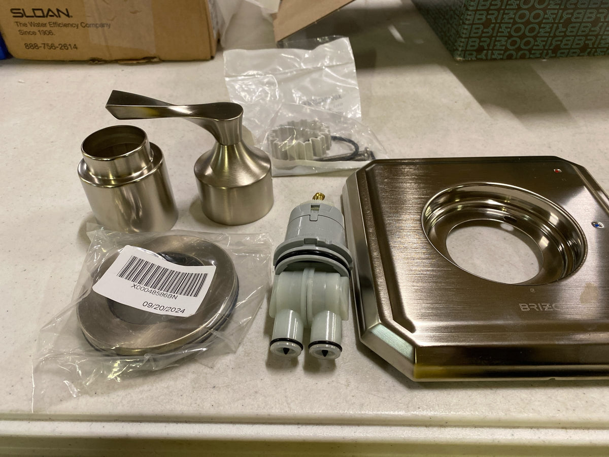 Brizo T60P030-BN Virage Single Function Pressure Balance Valve Trim Only - Brilliance Brushed Nickel