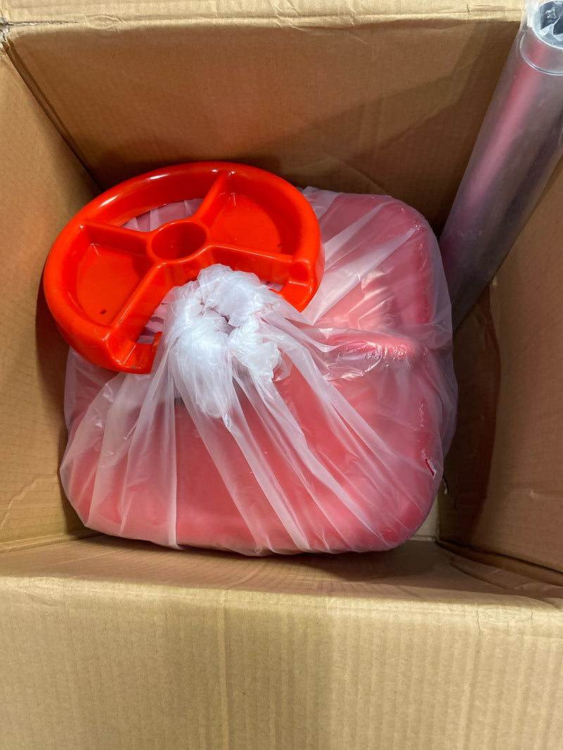 Ranger RD-9G -9 Gallon Capacity Upright Oil Drain -Rolling Portable Light Weight Wide Body Structure Easy Pour Home/Garage/Shop Use