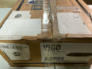 Vigo VG07112 Hadyn 22" L x 14" W x 4" H Rectangular Glass Vessel Bathroom Sink - Black MatteShell