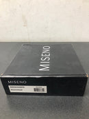 Miseno MNOSH425EFB 1.8 GPM Single Function Rain Shower Head - Flat Black