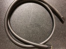 hansgrohe Techniflex Handheld Shower Replacement Shower Hose 63-inch Easy Install Modern Shower Hose in Matte Black, 28276673