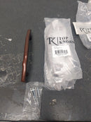 Top Knobs M1348 Twig 5 Inch Center to Center Designer Cabinet Pull from the Aspen Collection - Mahogany Bronze