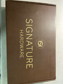 Signature Hardware SHEL449002CP Elita Widespread Faucet - Less Handles - Chrome