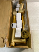 American Standard 1583470.002 Universal Bathtub Drain with Rotary Knob, Large, Chrome