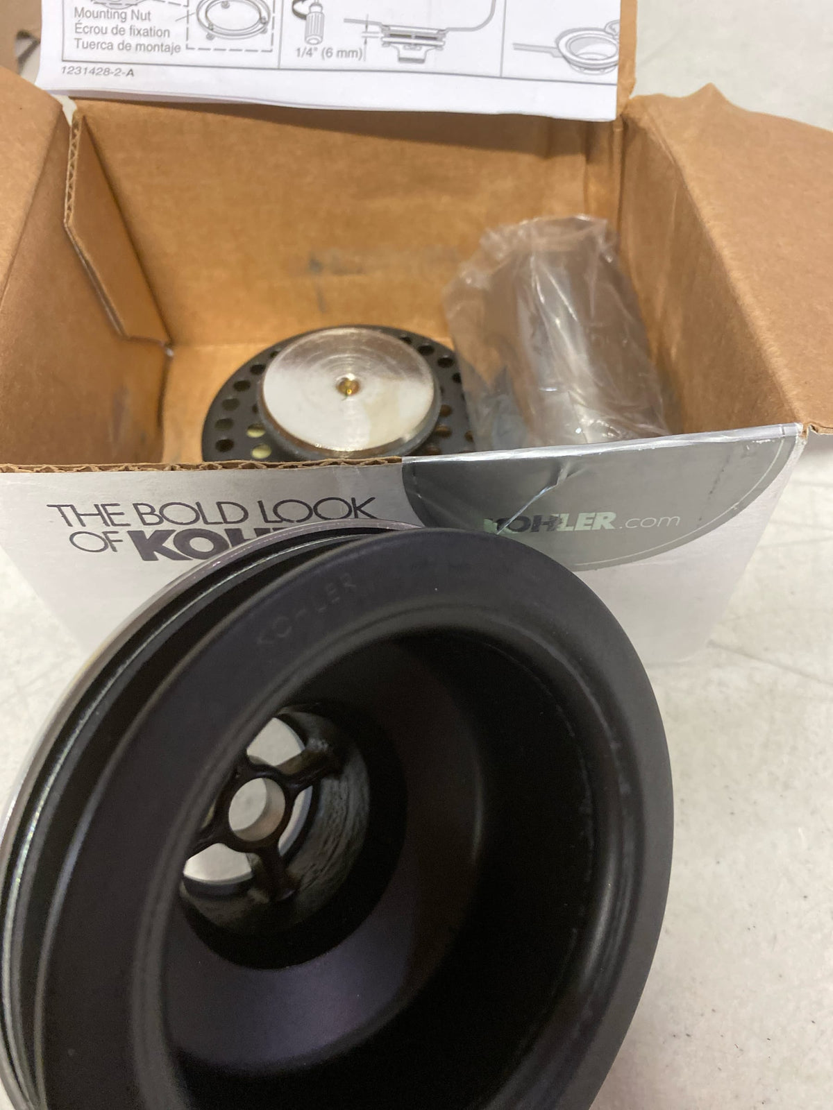Kohler Duostrainer 3-1/2" Basket Strainers