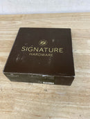 Signature Hardware SHEL441001CP Elita Pressure Balance Trim Only - Less Handle and Valve - Chrome