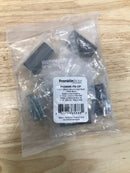 Franklin Brass P43969K-FB-CP Modern Arch 1-1/2 Inch Rectangular Cabinet Knob - Pack of 5 - Matte Black