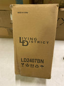 Living District Aiken 1-Light Modern Aluminum Pendant in Burnished Nickel