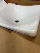 Kohler K-2833-0 DemiLav Wading Pool Cast Iron Vessel Sink in White