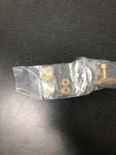 Emtek 86694US4 Jasper 18 Inch Center to Center Bar Appliance Pull from the Industrial Modern Collection - Satin Brass