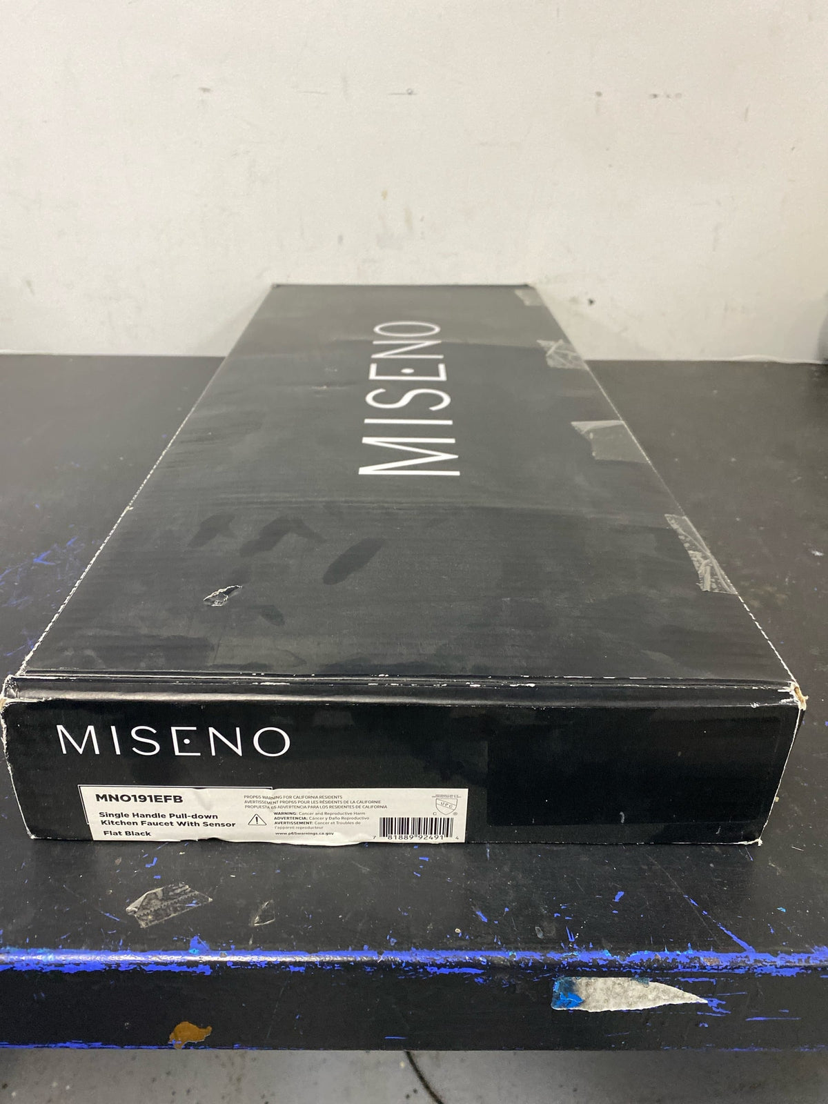 Miseno Mno191e Mia 1.75 GPM Single Hole Pull Down Electronic Sensor Kitchen Faucet - Black