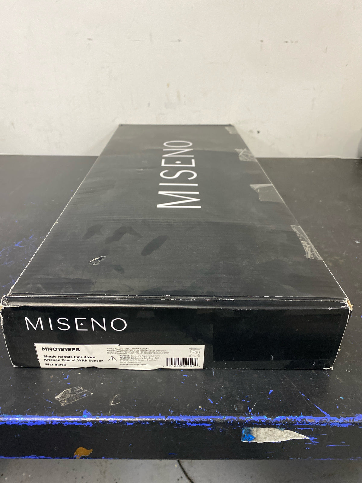 Miseno Mno191e Mia 1.75 GPM Single Hole Pull Down Electronic Sensor Kitchen Faucet - Black