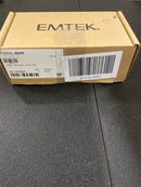 Emtek 8565MB Rustic Modern Rectangular One Sided Deadbolt from the Sandcast Bronze Collection - Medium Bronze
