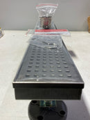 Designline 24 in. Stainless Steel Linear Shower Drain Square Grate