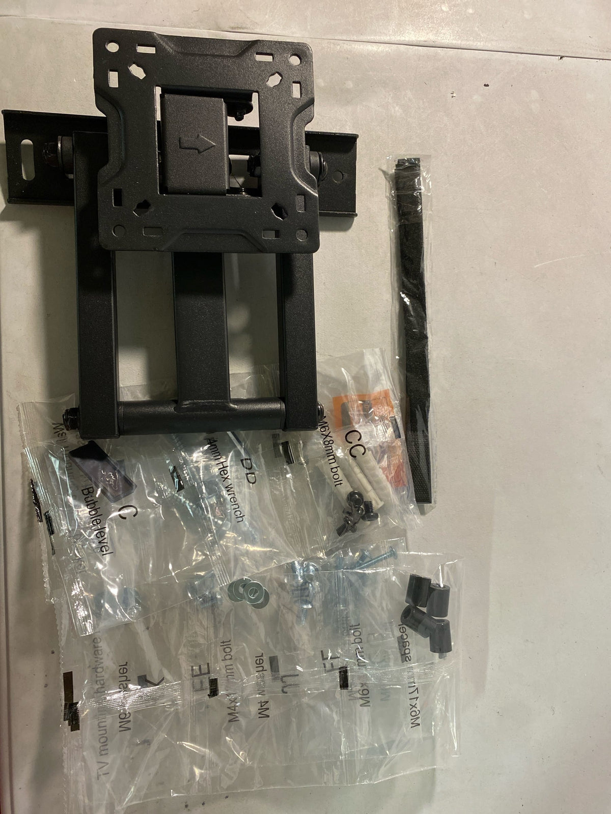 Commercial electric XD2483-S Full Motion TV Wall Mount for 13 in. to 47 in. TVs