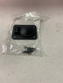 Kohler K-29980-BL Seagrove by Studio McGee 1-3/4 Inch x 2-1/4 Inch Flush Cabinet Pull - Matte Black