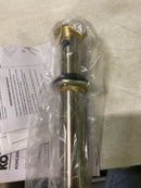 Kohler K-25322-2MB Bathroom sink clicker drain with overflow, Vibrant Brushed Moderne Brass