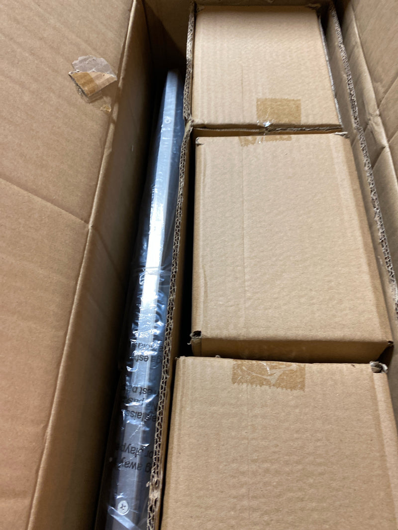 Minka Lavery 3343-098 Garrison 3 Light 24" Wide Bathroom Vanity Light with Seedy Glass Shades - Brushed Nickel / Shale Wood