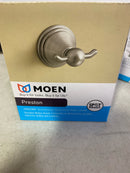 Moen DN8403BN Preston Double Robe Hook, Brushed Nickel