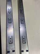Knape and Vogt 8455FMB 22 8455FM Series 22 Inch Over Travel Side - Chrome