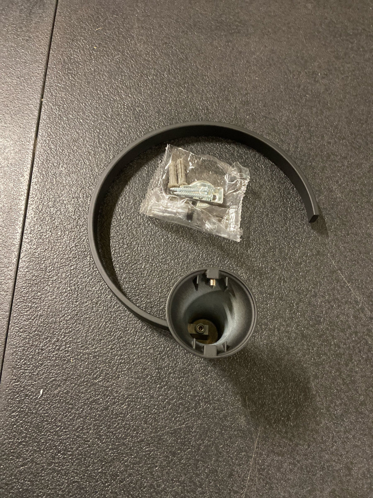 PROFLO PF88512MB Orrs 6-7/8" Wall Mounted Towel Ring - Matte Black