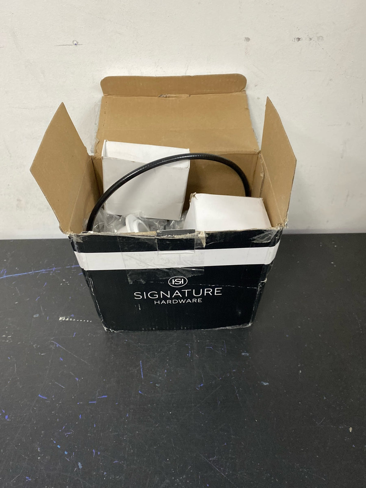 Signature Hardware SH644CP PVC Cable Drain and Overflow for 17" - 22" Deep Alcove Tubs - Chrome