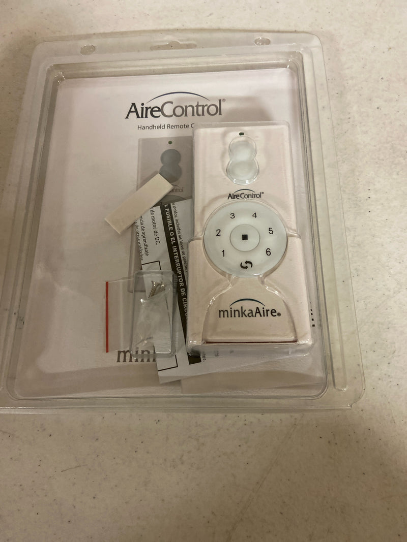 DC Hand HELD Remote Transmitter by Minka-Aire RC1000 in White Finish