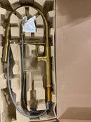 American Standard 4803350.GN0 Studio S 1.8 GPM Single Hole Pre Rinse Kitchen Faucet - Brushed Cool Sunrise