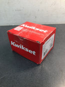 Kwikset 158RDT-514S.STRKP Milan Single Cylinder Keyed Entry Deadbolt from the Signature Series Collection - Matte Black