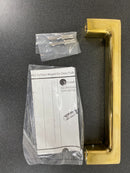 Emtek 86078US3NL Wilshire 8 Inch Center to Center Door Pull from the Classic Brass Collection - Unlacquered Brass