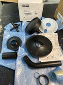 KOHLER Purist Rite-Temp shower trim with cross handle and 2.5 gpm showerhead