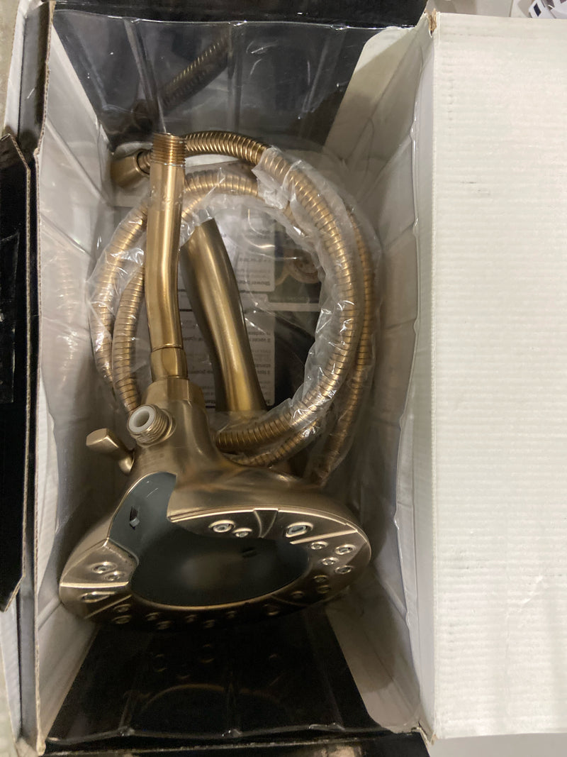 Delta FAUCET- 58480-CZ-PR25-PK Universal Showering Components Combo, Lumicoat Bronze, 2.5 GPM Water Flow