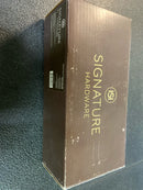 Signature hardware SHLZTHMB Lentz Wall Mounted Toilet Paper Holder in Matte Black