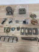 Kwikset 973PSKSQT-15 Pismo Non-Turning Dummy Interior Pack with Square Rose - Satin Nickel