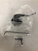 Kwikset 488BLLH-514 Balboa Left Handed Non-Turning One-Sided Dummy Door Lever - Matte Black