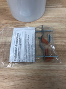 Progress Lighting P5774-30 Cylinder 1 Light Flush Mount Outdoor Ceiling Fixture - 5" Wide - White