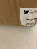 Golden lighting 2049-SF BLK Valencia 4-Light Black Semi-Flush Mount/Pendant Convertible