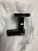 Brizo 693467-BNX Allaria Single Robe Hook - Brilliance Black Onyx