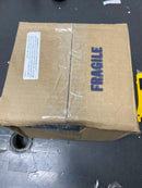 Progress Lighting P5744-31 Ceiling Mount Series 8-1/4" Single-Light Polypropylene Outdoor Flush Mount Ceiling Fixture with One-Piece White Acrylic Diffuser - Black