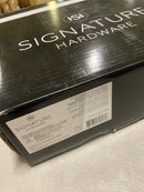 Signature hardware SHRS1025TPN 1-Spray Patterns with 2.5 GPM 10 in. Wall Mount Full Fixed Shower Head with No Additional Features in Polished Nickel