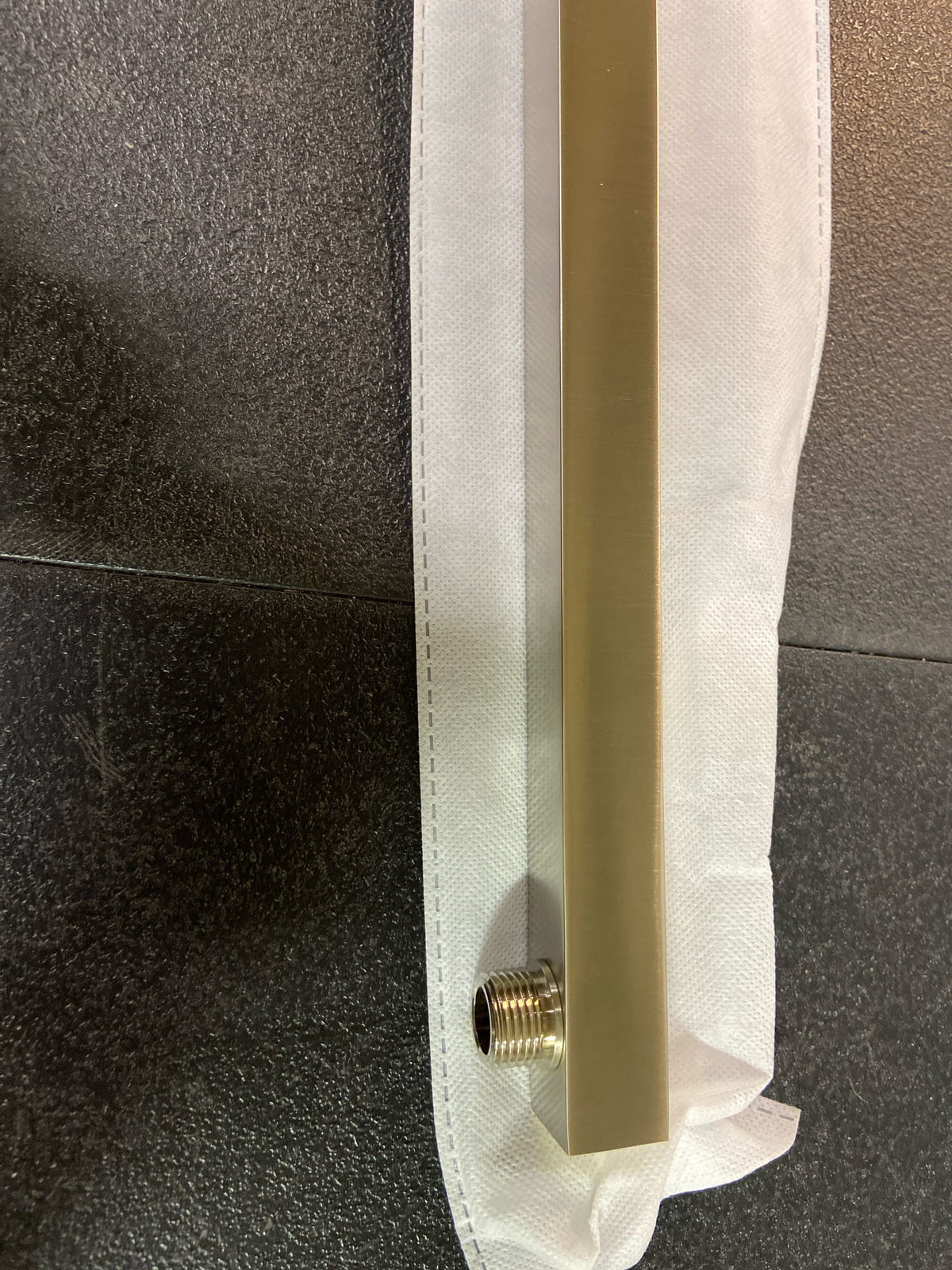 Signature Hardware SHRSA180SZBN FundamentALL 18" Square Wall-Mount Shower Arm and Flange - Brushed Nickel