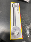 Brasscraft CS41BX C1 1/2 in. Sweat Inlet x 3/8 in. Comp Outlet Multi-Turn Straight Valve with 5 in. Extension Tube & Bell Flange