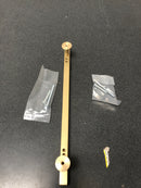 Signature Hardware 450393 10" Diehl Adjustable Brass Cabinet Pull - Satin Brass